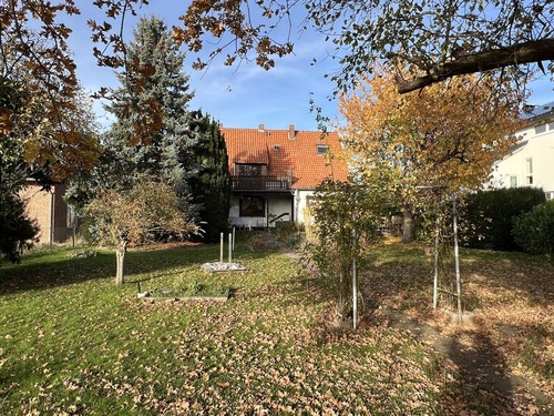 Blick zum Haus - 