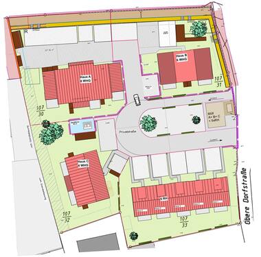 Übersichtsplan - Erdgeschoßwohnung mit 65,21 m² in Hildesheim zum Kaufen