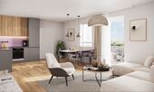 Wohnen und Kochen (Abb. ähnl.) - 3 Zimmer Etagenwohnung zum Kaufen in Lamspringe