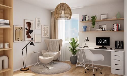 Zweites Zimmer (Abb. ähnl.) - Etagenwohnung mit 76,00 m² in Lamspringe zum Kaufen