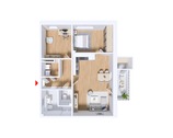 Wohnungsgrundriss - 