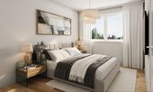 Schlafen (Abb. ähnlich) - 2 Zimmer Etagenwohnung in Lamspringe
