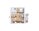 Wohnungsgrundriss - 