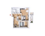 Wohnungsgrundriss - 