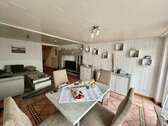 Helles Wohnzimmer (EG) - 4 Zimmer Reihenmittelhaus in Sarstedt