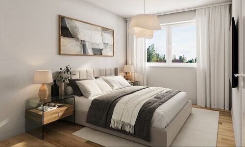 Schlafen (Abb. ähnlich) - 2 Zimmer Etagenwohnung in Lamspringe