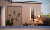 Dachterrasse (Abb. ähnl.) - 3 Zimmer Einfamilienhaus in Lamspringe