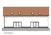 Ansicht Nordwest - Planung Variante 1 - 
