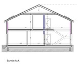 Schnitt A-A - Planung Variante 1 - 