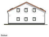 Ansicht Südost - Planung Variante 2 - 