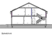 Schnitt A-A - Planung Variante 2 - 