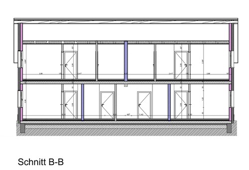 Schnitt B-B - Planung Variante 1 - 