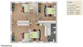 Grundriss Obergeschoss - 