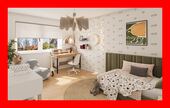 Visualisierung Kinderzimmer - Exklusive Neubauwohnungen - 498.000,00 EUR Kaufpreis, ca.  121,98 m² Wohnfläche