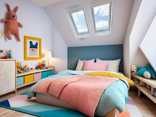 Wohnbeispiel Kinderzimmer (DG) - 