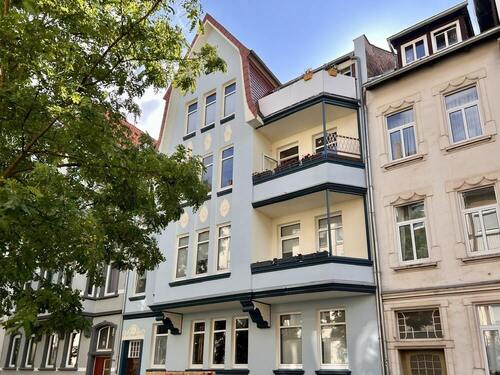 Straßenansicht - Etagenwohnung mit 124,00 m&sup2; in Hildesheim zum Kaufen