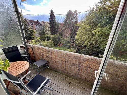 Balkon zur Gartenseite … - 
