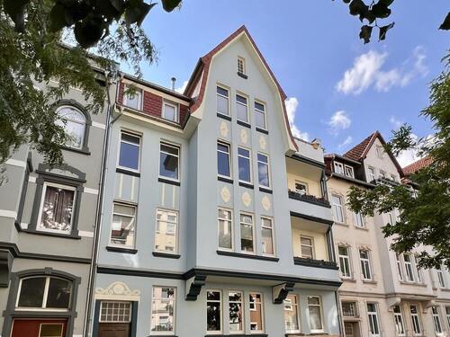 Straßenansicht - Etagenwohnung mit 125,00 m&sup2; in Hildesheim zum Kaufen