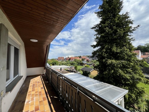 Loggia mit Balkonkraftwerk - 