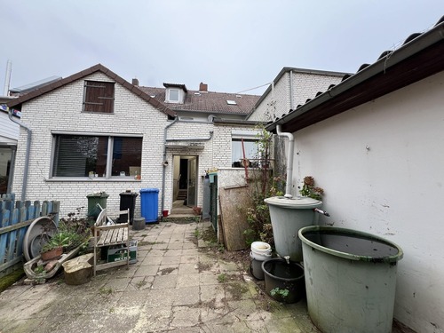 Rückansicht des Hauses - 