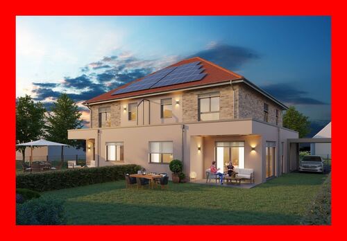 Ansicht DHH - Modernes Wohnen in Gleidingen - 550.000,00&nbsp;EUR Kaufpreis, ca.&nbsp; 150,00&nbsp;m&sup2;&nbsp;Wohnfl&auml;che