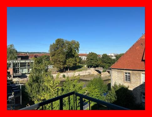 Blick vom Balkon - Modernes Wohnen mit Aufzug & Tiefgarage
