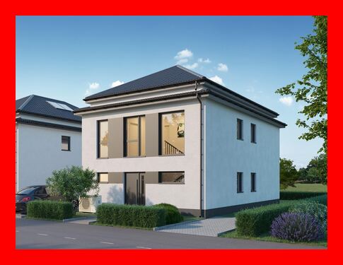 Straßenansicht - Zweifamilienhaus mit Weitblick - 573.000,00 EUR Kaufpreis, ca.  161,00 m² Wohnfläche