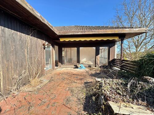 Terrasse - Einfamilienhaus mit 189,00 m&sup2; in Holle zum Kaufen