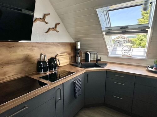 Ansprechender Kochbereich (DG) mit … - 