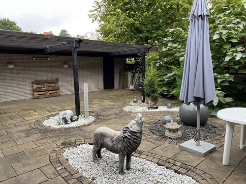 Garten / Terrasse - Bungalow mit 124,00 m&sup2; in Alfeld zum Kaufen