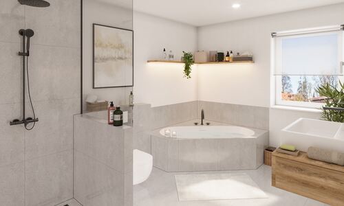 Visualisierung Masterbad (OG) - 