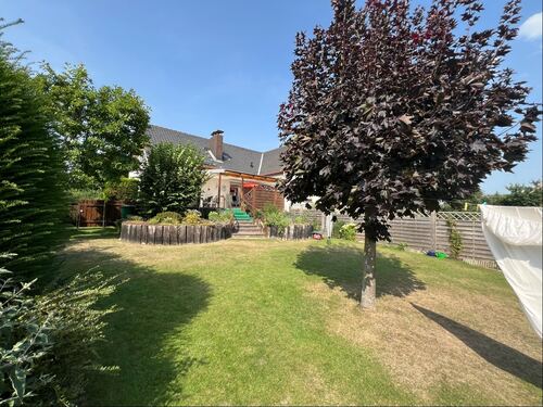 Gartenansicht - Erdgeschoßwohnung mit 107,81 m² in Ilsede zum Kaufen