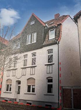 Front-/Seitenansicht - 10 Zimmer Mehrfamilienhaus, Wohnhaus in Quedlinburg