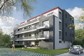Visualisierung Südansicht - 3 Zimmer Einfamilienhaus in Sarstedt