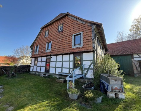 Giebelseite mit Küchenausgang - 