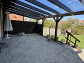 Blick auf die Terrasse - Einfamilienhaus mit 174,00 m&sup2; in Sarstedt zum Kaufen