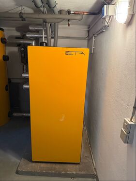 neue Pelletheizung - 