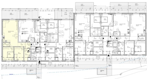 Lage im Gebäude Whng. 1 - 3 Zimmer Erdgeschoßwohnung in Hildesheim