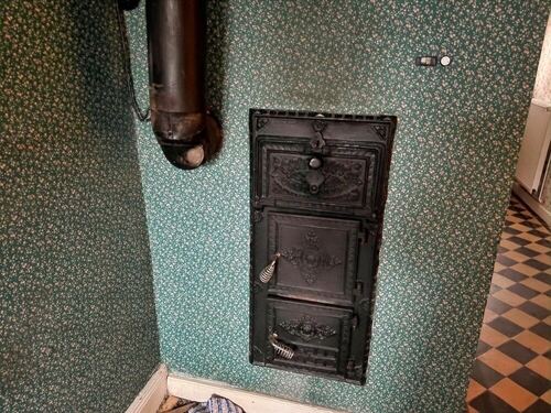 ... mit Ofenheizung - 