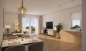 Visualisierung Wohnen / Kochen - 