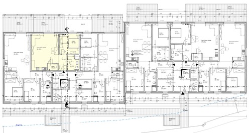 Lage im Gebäude Wohng. 2 - 2 Zimmer Erdgeschoßwohnung in Hildesheim