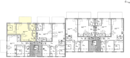 Lage im Gebäude - 2 Zimmer Etagenwohnung in Hildesheim