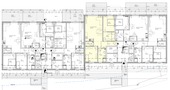 Lage im Gebäude Wohng. 8 - 3.5 Zimmer Erdgeschoßwohnung in Hildesheim
