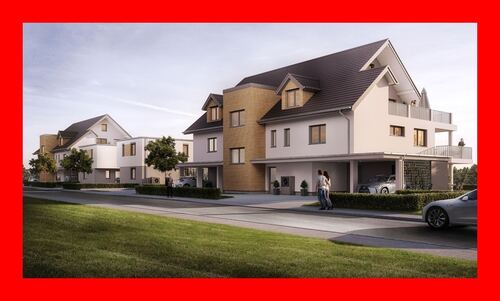 Ansicht Straßenseite - Exklusives Wohnen am Sonnenkamp