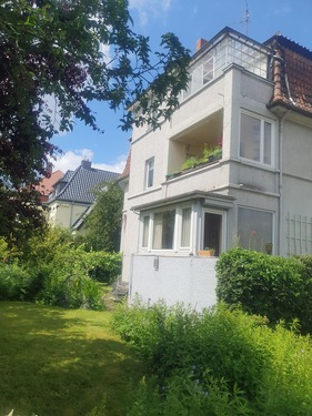 Balkonansicht - 10.5 Zimmer Mehrfamilienhaus, Wohnhaus in Hildesheim