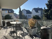 Teilansicht des Balkons - 