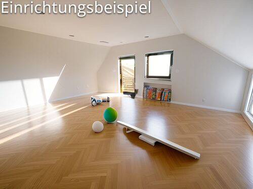 Dachstudio 1 mit Balkon - 