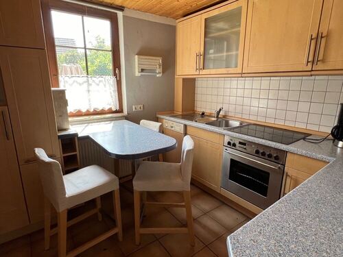 Essplatz mit Gartenblick - 