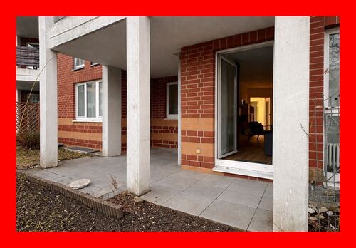 Terrasse - sanierte Erdgeschosswohnung in Itzum