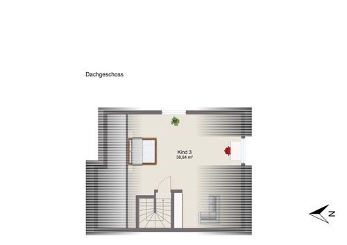 Dachgeschoss - 